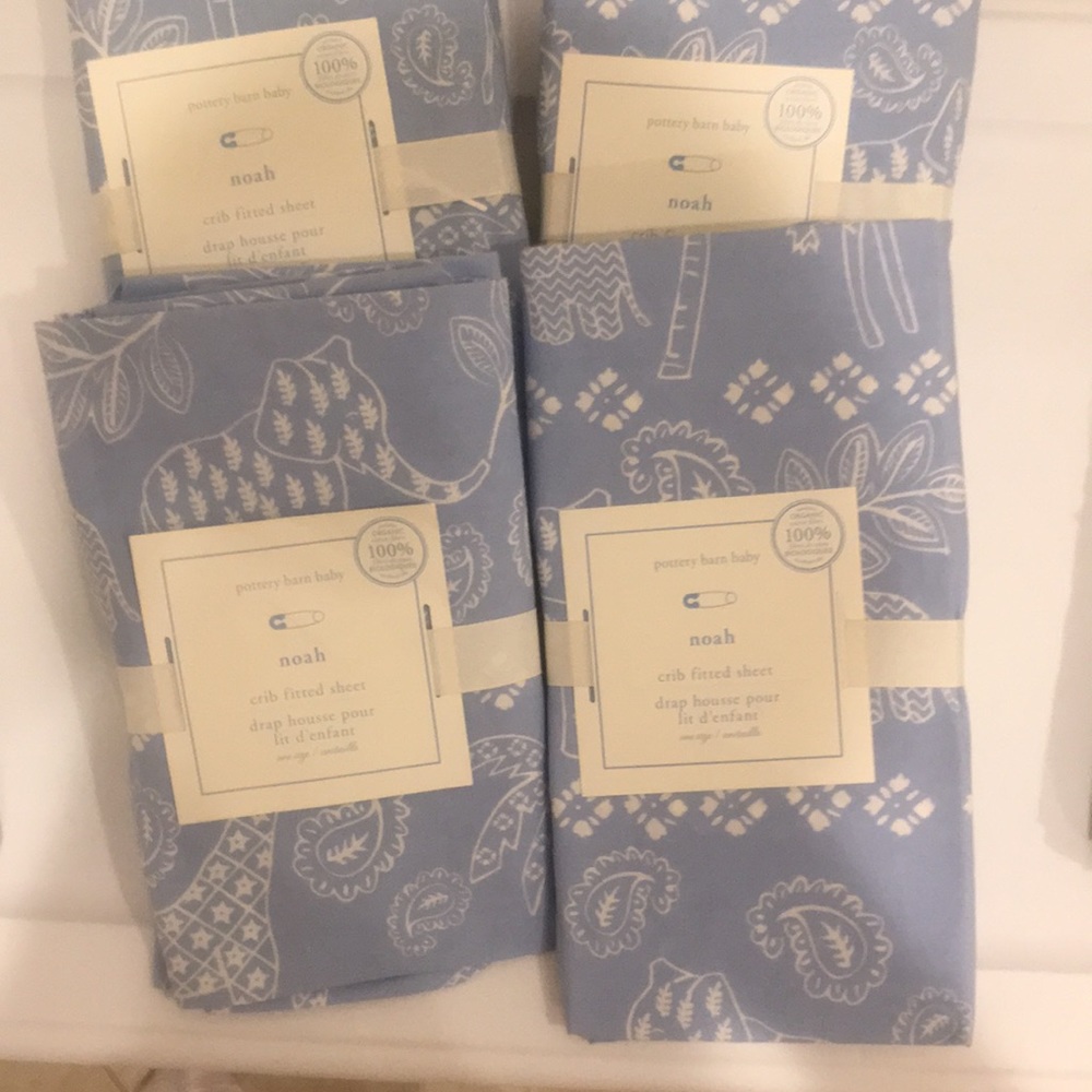 Pottery barn baby/ kids crib fitted sheet.